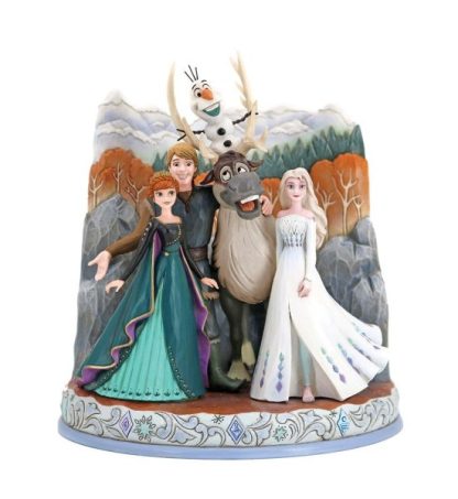 Frozen 2 Carved by Heart 6013077 elsa anna let it go disney traditions jim shore