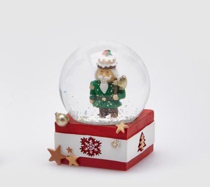 SPHERACQUA SOLDIER(2ASS)H9 D6.5 C3 COD. 685653,740 edg enzo de gasperi bola de nieve globo de neve marzipán gingerbread natal navidad papá noel pai natal
