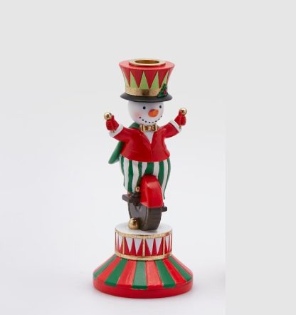 BAB.HOLDER/ CIRCUS.MAN(2ASS)H21 C3COD. 685858,740 edg enzo de gasperi bola de nieve globo de neve marzipán gingerbread natal navidad papá noel pai natal carrossel carrillon carrusel boneco de neve muñeco de nieve anjo da guarda castiçal vela candelabro portavelas