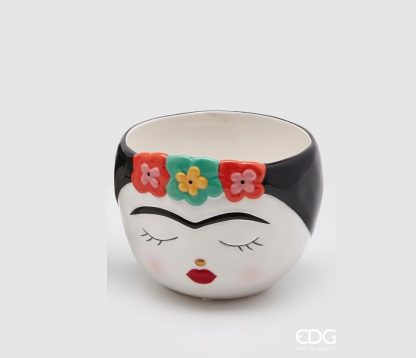 VASE CARMEN(2ASS) H10 D12 C1COD. 015373,950VARIATION MULTICOLOR edg enzo de gasperi frida kahlo