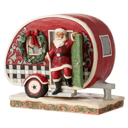Happiest Holiday Camper - Highland Glen Santa CamperFrom Santas Collection jim shore heartwood creek papá noel pai natal caravana
