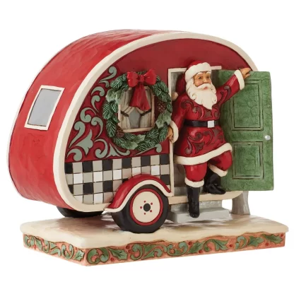Happiest Holiday Camper - Highland Glen Santa CamperFrom Santas Collection jim shore heartwood creek papá noel pai natal caravana