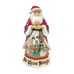 17th Annual Song Santa Figurine - We Three Kings 6012896 jim shore heartwood creek papá noel reys magos reis magos santa claus pai natal