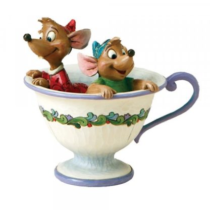 Té para Dos: Jack y Gus, ratones de Cenicienta Tea For Two - Jaq & Gus Figurine 4016557 cinderella cinderela cinicienta disney