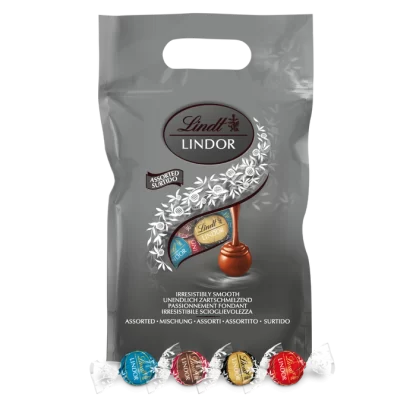 Lindor bombones de chocolate Surtido Silver 1kg - Lindt