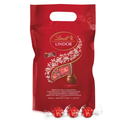 Lindor Maxi Bag Leche 1Kg lind chocolate de leite