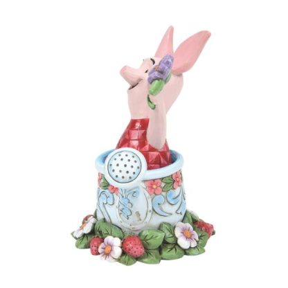 Piglet in a Watering Can Figurine6014320Introducing the delightful Piglet in a Watering Can Figurine from Disney Traditions by Jim Shore