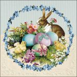 Napkin 33 Easter egg wreath FSC MixArticle number23312780