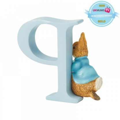 "P" - Running Peter RabbitA5008This charming alphabet letter "P" - Running Peter Rabbit pedrito coelho letra