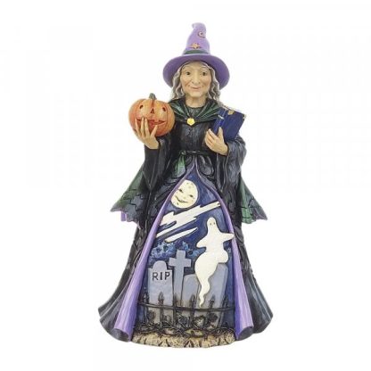Friendly Witch Figurine6010667 jim shore heartwood creek dia das bruxas halloween