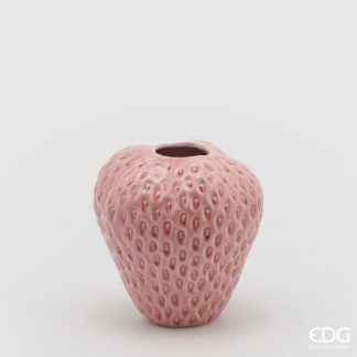 STRAWBERRY CHAKRA VASE H21 D20 B9COD. 018235,510VARIATION PALE PINK