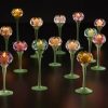 portacandela tulip enzo de gasperi 4400011A999 castiçal vidro lírio edg enzo de gasperi páscoa ninfia lily lírio 4400010A999