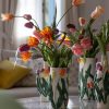 TULIP VASE DROP H.26 D.16 C4COD. 1100204A999VARIATION MULTICOLOR edg enzo de gasperi jarra vaso tulipas jarrón