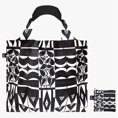Josef HoffmannFabric Pattern Monte Zuma for the Wiener Werkstaette Recycled Bag  loqi bags sacos reutilizáveis bolsos reutilizables