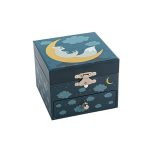 Photoluminescent Musical Cube Box Photoluminescent Fox in ForestReference: S20402 caixa de música caja de música bailarina porta jóias caixa para jóias