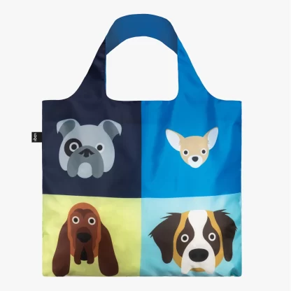 Stephen CheethamDogs Recycled BagSC.DO.R loqi bags sacos reutilizáveis bolsos reutilizables gatos perros cães