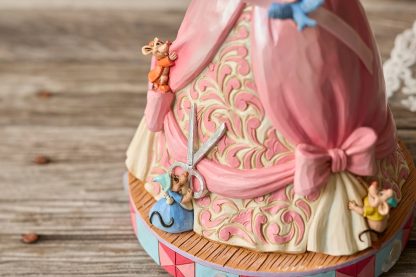 A Dress for Cinderelly (Cinderella's Dress Musical Figurine) 6016340 jim shore vestido cinderela musical disney traditions cinderella cinicienta
