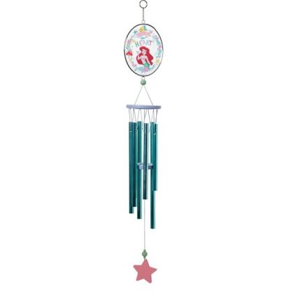 Ariel Windchime6014561Transform your garden with the Ariel Windchime by Disney Garden.a pequena sereia la sirenita