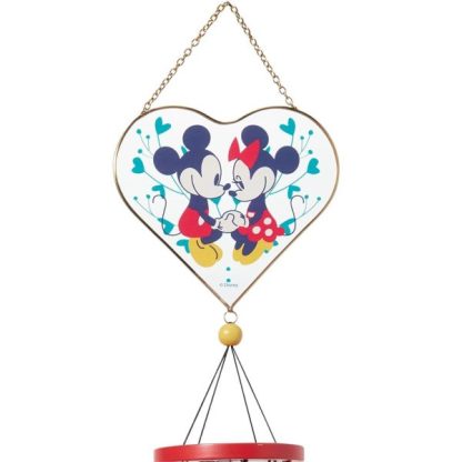 Mickey & Minnie Windchime by Disney Garden 6014567 Add a touch of Disney magic to your garden with the Mickey and Minnie Windchime by Disney Garden. espanta espírito cata vento mickey minnie