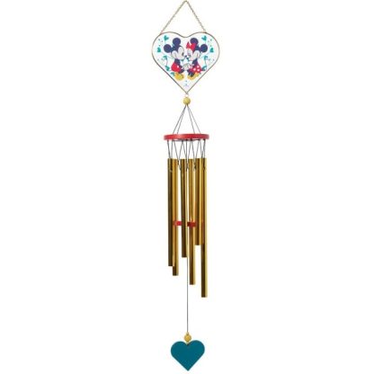 Mickey & Minnie Windchime by Disney Garden6014567Add a touch of Disney magic to your garden with the Mickey and Minnie Windchime by Disney Garden.