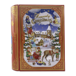 Large Book Heavenly Christmas red