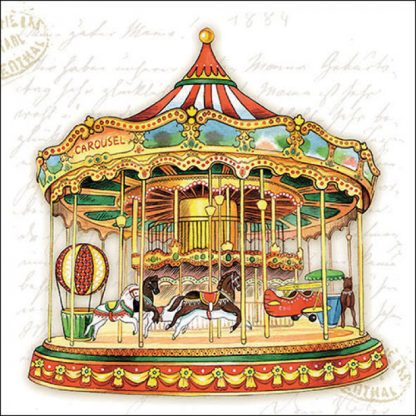 Napkin 33 Carousel FSC MixArticle number33319095