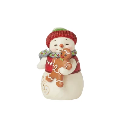 natal santa claus jim shore heartwood creek Snowman with Gingerbread Man Mini - Heartwood Creek by Jim ShoreSKU: 6015464