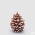 PINE CONE CANDLE H.13.5 D.11 C4Cod. 6100158A976 edg enzo de gasperi pina piña pinha pinheiro vela