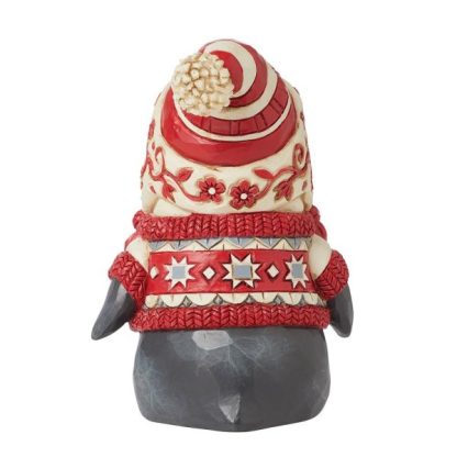 Nordic Noel Penguin Wearing a Sweater Figurine6015486 pinguim jim shore heartwood creek natal navidad