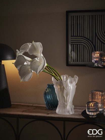 TULIP VASE SATIN H30 D22 C3Cod. 108309,100Available from: 2024-08-29Variation WHITE en«dg enzo de gasperi vaso vidro tulipas jarrón tulipanes