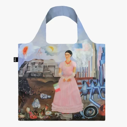 Frida KahloFRIDA KAHLO Self Portrait On The Borderline Recycled Bag bolso saco reutilizable frida kahlo