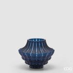 ISEN VASE H.21 D.27 C4Cod. 1100339A882Variation DARK BLUE