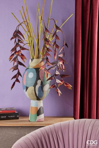 PHOENIX MULTICOLOR VASE H50 D22 C0Cod. 013924,290Variation MULTICOLOR vaso edg enzo de gasperi