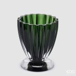 GLORY VASE H.17.5 D.14 C4Cod. 1100281A772Variation DARK GREEN