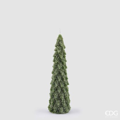 PINE CANDLE H.26 D.7.5 C4Cod. 6100092A700Variation GREEN