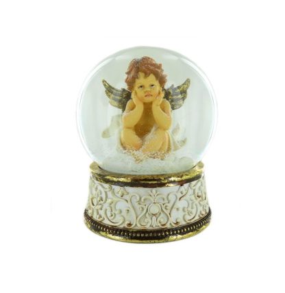 62062 snow globe angel