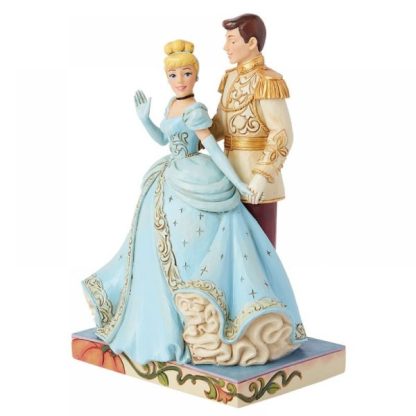 Cinderella & Prince Love Figurine6015016Featuring the iconic Cinderella ahead of her 75th Anniversary in 2025, w jim shore disney traditions cinderela topo de bolo casamento cinicienta