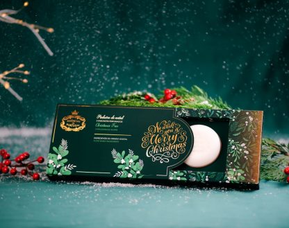 EP466– Pack Verde 2 sabonetes de 100gr Pinheiro de Natal– Aroma: Pinheiro de Natal– Marca: Essências de Portugal