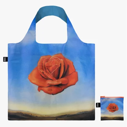 Salvador DaliSALVADOR DALI Meditative Rose Recycled Bag loqi saco bolso