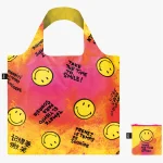 SMILEY Take The Time to Smile Recycled Bag loqi bags smile