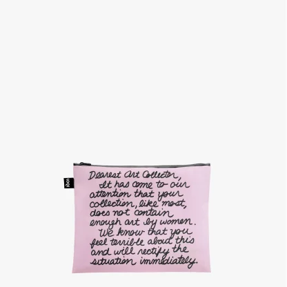 Guerrilla Girls GUERRILLA GIRLS Recycled Zip Pockets LOQI POCHETS NECESSAIRES