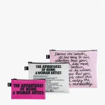 Guerrilla GirlsGUERRILLA GIRLS Recycled Zip Pockets LOQI POCHETS NECESSAIRES