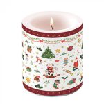 Candle medium Ornaments all over redArticle number39314765