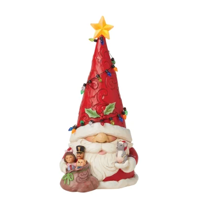 Santa Gnome with Lights6015474