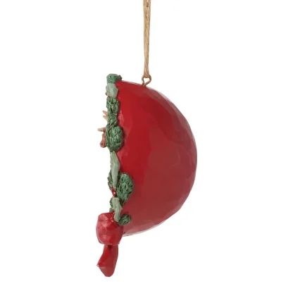 Santa Diorama Hanging Ornament 6015511 jim shore heartwood creek pai natal papá noel