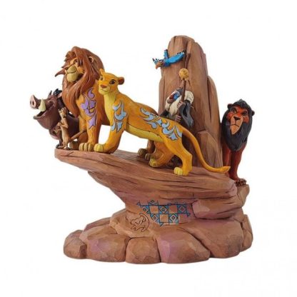 Lion King Carved in Stone Figurine 6014329 o rei leão jim shore disney traditions