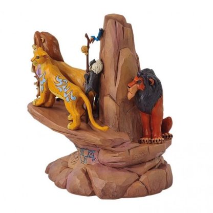 Lion King Carved in Stone Figurine 6014329 o rei leão jim shore disney traditions