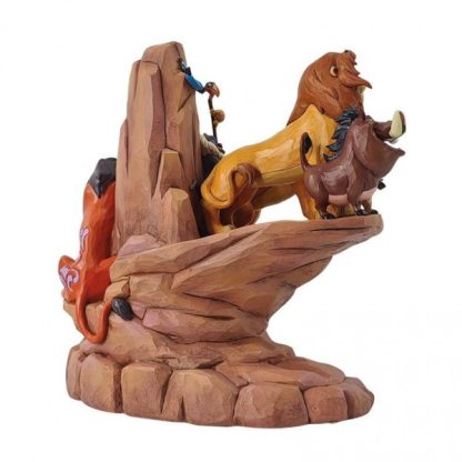 Lion King Carved in Stone Figurine 6014329 o rei leão jim shore disney traditions