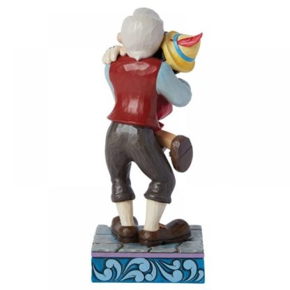 Gepetto & Pinocchio Figurine6015019 disney traditions him shore pinóquio pinocho