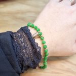 Pulseira Petra com Dedal: Verde